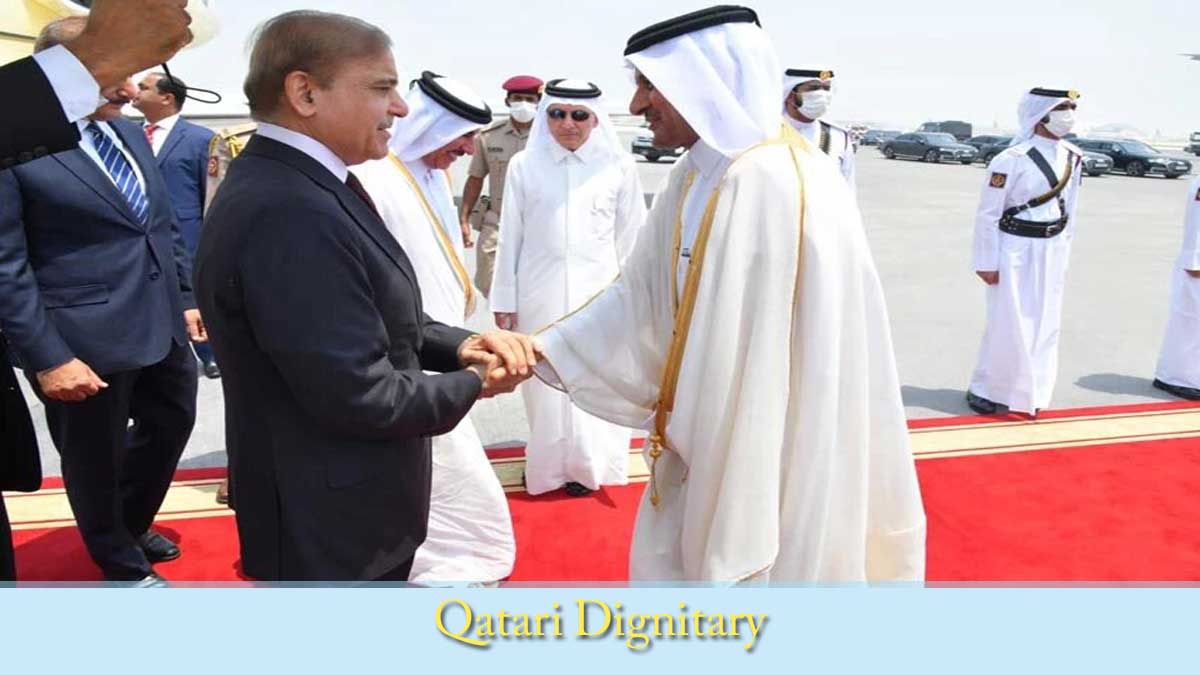 Qatari dignitary