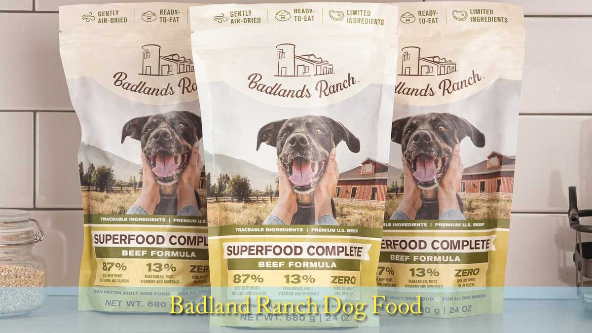 Badland Ranch dog food