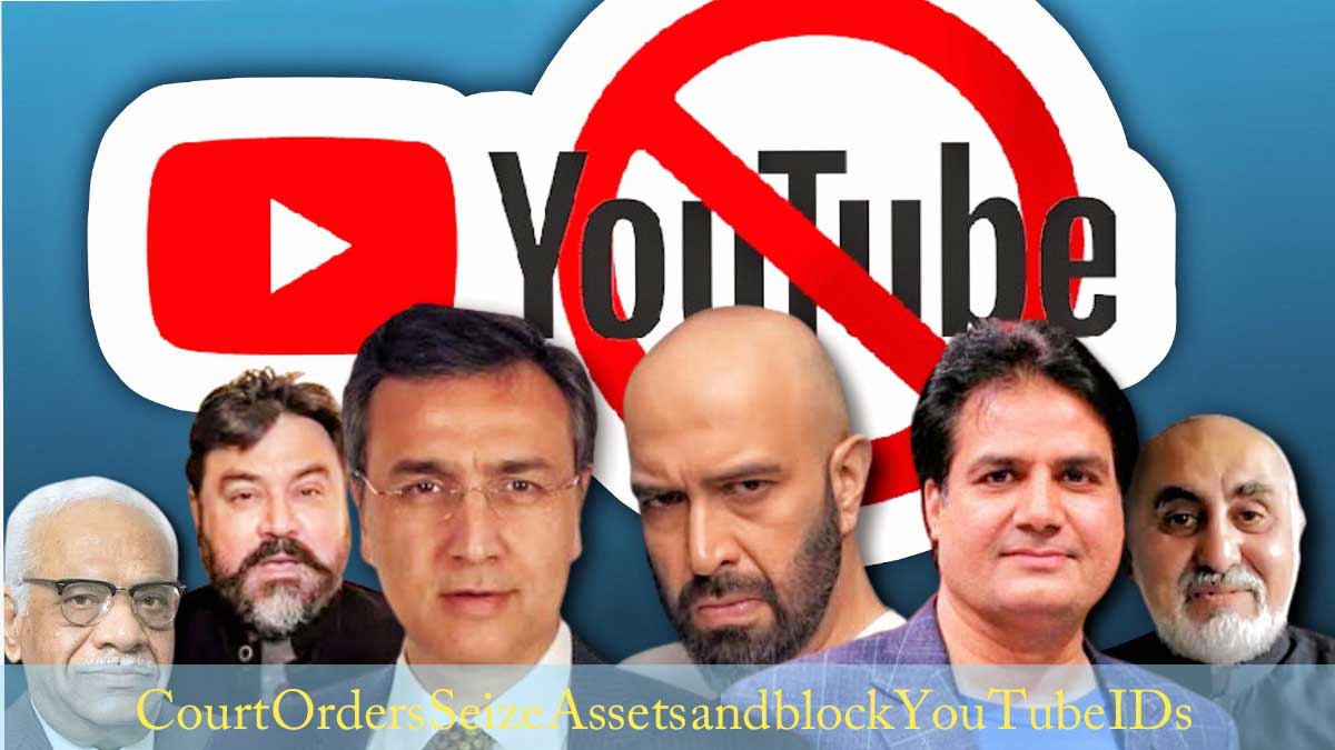 Adil Raja, Shaheen Sehbai, Moeed Pirzada, Sabir Shakir, Haider Mehdi, and Wajahat S Khan