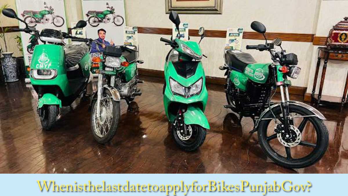 Bikes Punjab Gov