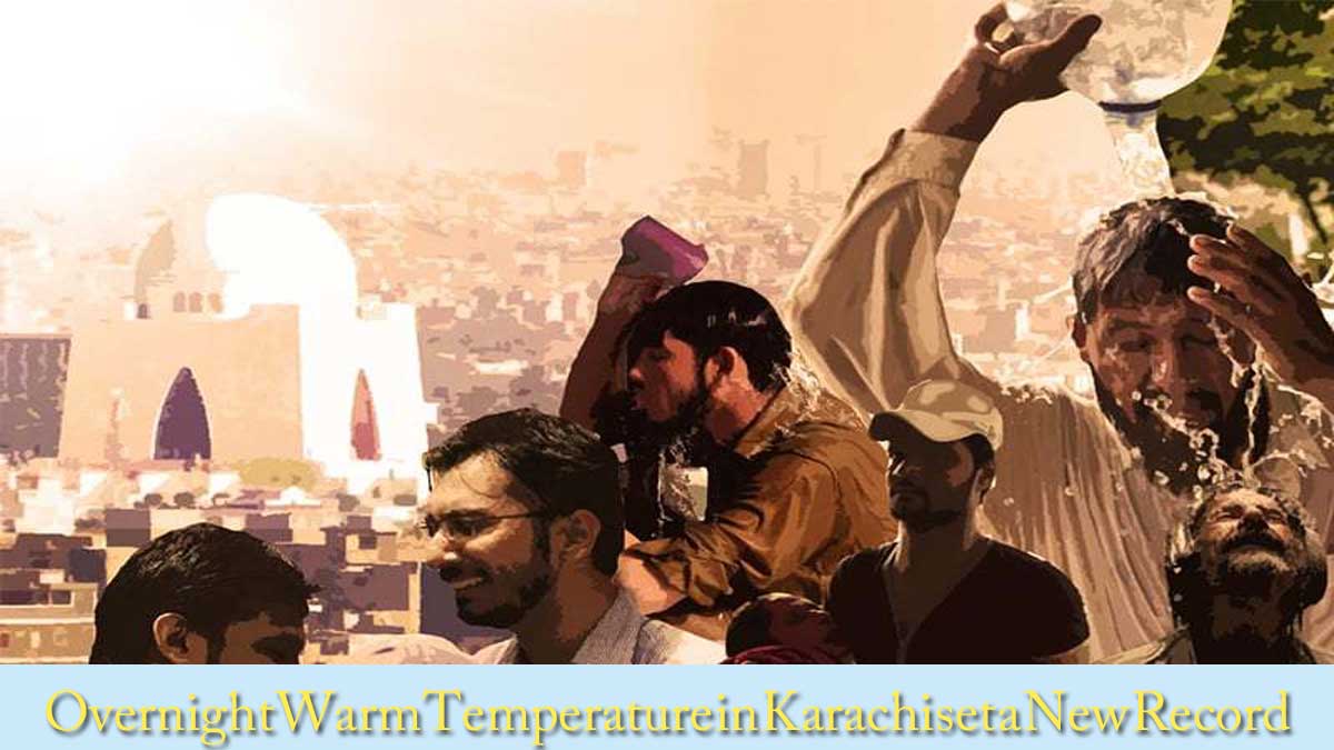 Temperature in Karachi