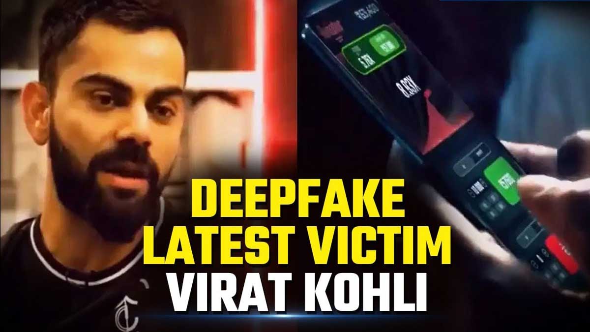 deepfake video of Virat Kohli