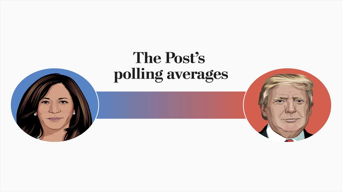 Polls on Trump vs. Harris 2024